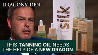 This Skin Tan Entrepreneur Has Been In The Den Before  Dragons Den [upl. by Aicad]