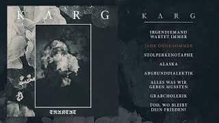 Karg  Traktat Full Album [upl. by Drolyag]