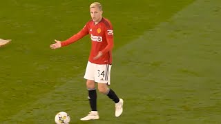 donny van de beek vs crystal palace EFL CUP 202324 [upl. by Unhsiv]