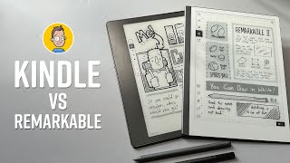 The Kindle Scribe VS The ReMarkable II [upl. by Rabkin645]