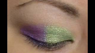 Green and Purple Eyeshadow 2007 [upl. by Unni]