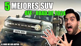 5 MEJORES SUV OFFROAD 4x4 2024 [upl. by Alakam]