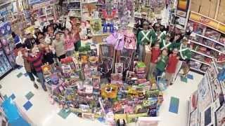 The Real Elves of Christmas Town Toys for Tots Shopping  Busch Gardens Williamsburg VA [upl. by Winterbottom402]