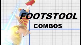 Lucas Footstool Combos  Smash Ultimate [upl. by Magnien]