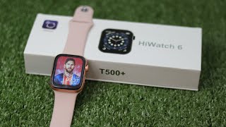 ENG🇬🇧🇺🇸 T500 Plus Smartwatch Unboxing amp Review – Apple Watch Series 7 Clone [upl. by Yle]