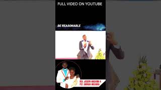 BE REASONABLE  REV JOSEPH WACHIRA  CFF KIMBO viralshorts godmotivation cff viralvideo [upl. by Annehsat800]