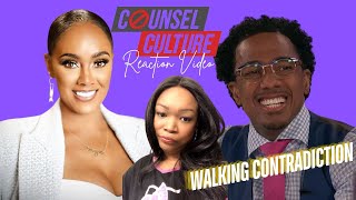 NICK CANNON amp DR CHEYENNE COUNSEL CULTURE INTERVIEW PT1 REACTION [upl. by Akineg419]