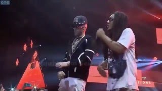 Tego calderon Ft Yandel  Al Natural En Vivo  TIDAL Concert [upl. by Aloel]