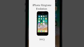 iPhone Ringtone Evolution [upl. by Karlin]