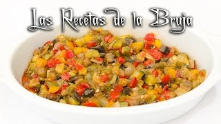 Receta Sanfaina  Ideal para acompañar carnes pescados y como relleno de tortillas y cocas [upl. by Acinelav]