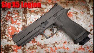 Sig Sauer P320 X5 Legion 1000 Round Review The Best Sig Pistol [upl. by Lyons]