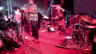 Shabaka Hutchings solo with the Louis Moholo Unit [upl. by Bortz]