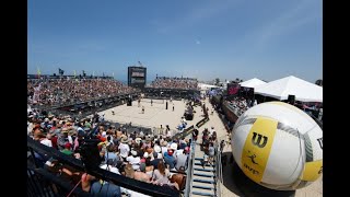 Hermosa Beach Open 2024 GraudinaScoles vs MorrisPeranich part 2 [upl. by Fradin100]