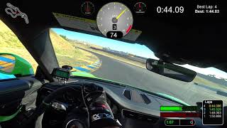 Porsche GT3 RS Sonoma Raceway 1448 laptime [upl. by Bonny189]