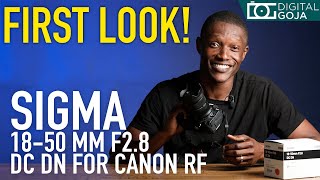 First Look at Canon RF Mount Sigma 1050mm F28 DC DN  Contemporary lens [upl. by Vasilis422]