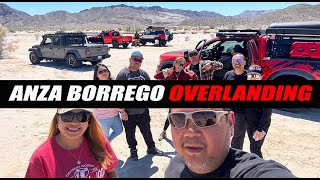 Anza Borrego Desert Overlanding Camping April 2024 in 4K [upl. by Gora]