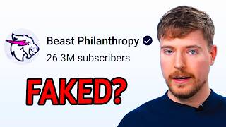 MrBeast Caught FAKING His Charity Videos [upl. by Sunev]