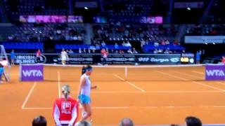 Mona Barthel vs Alja Tomljanovic  Porsche Tennis Grand Prix Stuttgart 2014 [upl. by Jeremias923]