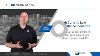 TDK VLBS Series Inductors – New Product Brief  Mouser Electronics [upl. by Ewart]