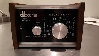 DBX 119 Expander Compressor  my opinion [upl. by Westbrooke]