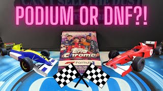 2023 Topps Chrome F1 Racing Hobby Box Review [upl. by Nielsen380]