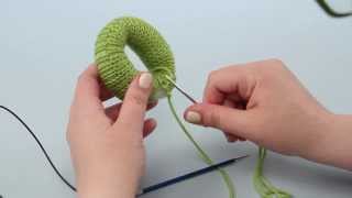 How to knit stuffed rings  Kitchener stitch [upl. by Reisinger156]