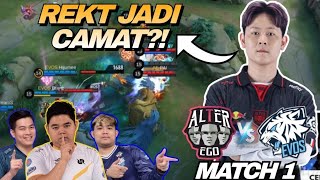 AE REKT DIJADIKAN CAMAT  AE VS EVOS MATCH 1  MPL S12 [upl. by Aita]