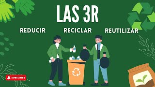 ¡Aprendamos sobre las 3R Reducir Reutilizar y Reciclar Video Educativo Animado [upl. by Netsyrc651]