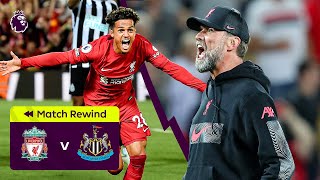 98THMINUTE WINNER  Liverpool vs Newcastle  Premier League Highlights [upl. by Letniuq459]