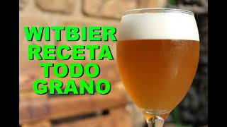 🍺 Cerveza de trigo Belga estilo Witbier 👌 [upl. by Nappy983]