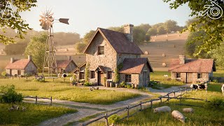 The Peaceful Farm Designing a Farm in Blender 42 [upl. by Nemrac]