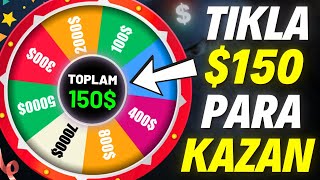 GÜNDE 4 KEZ ÜCRETSİZ TIKLA 150 PARA KAZAN 💰 Tıklama Yaparak İnternetten Para Kazanma [upl. by Omoj807]