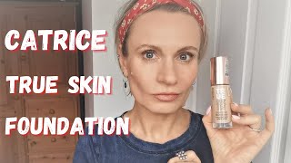 CATRICE True Skin Hydrating Foundation review  Combination skin over 40 [upl. by Ominoreg]