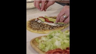 How To Make Cheat Lebanese Manakish  Easy and Quick  Roubas Food Journey [upl. by Erdnad]