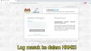 Cara mengisi Cuti Sakit di dalam HRMIS [upl. by Arekat]