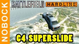 ◢◤ᴴᴰ  Battlefield Hardline  C4 Superslide Stunt [upl. by Schouten]