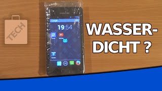 SMARTPHONE WASSERDICHT DURCH PLASTIKTÜTE  Experiment [upl. by Severson]