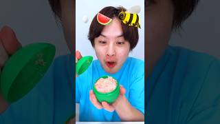 Egg Chocolate Watermelon Candy Bee Jelly Which one is best amazingfacts facts [upl. by Naesal]