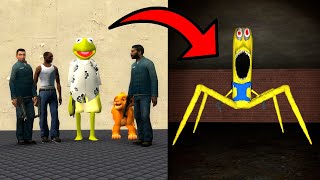 CURSED MINION NPC CHASES IN MAZE  Garrys mod Sandbox [upl. by Jane]