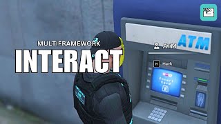 Free FiveM Interact Script  BOII Development [upl. by Troth]