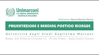 Presentazione e Reading Poetico Bilingue [upl. by Welford]