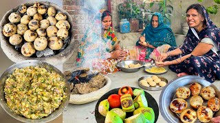 गाँव में लिट्टी चोखा कैसे बनता है  Village Style Litti Chokha  Litti Chokha Recipe KabitasKitchen [upl. by Namzzaj]