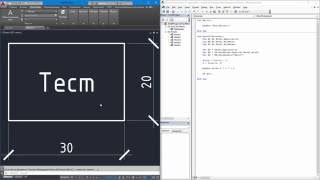 AutoCAD VBA Вставка блока [upl. by Enirac]