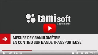 TAMIsoft mesure de granulométrie en continu [upl. by Glogau14]