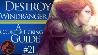 Dota 2 Counter Picking Guides 21 Dota 2 Windranger [upl. by Ecinad600]