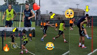 😱Riccardo Calafiori amp Jorginho Chemistry At Training Will Amaze You😍Already Building Connections [upl. by Yllime]