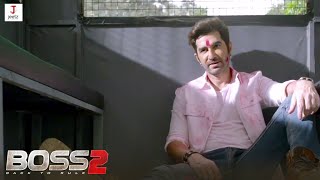 Boss 2  Movie Scene  Jeet Shubhashree Nusraat Faria  Baba Yadav [upl. by Bernadina]