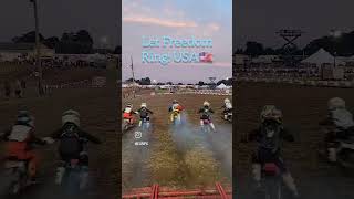 Redbud MX 50cc Cobra Motorcycle Kid EliRips getting Podium Results on the 4th of July redbud [upl. by Monteria199]