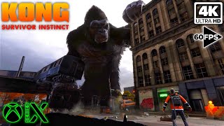 KONG SURVIVOR INSTINCT – Exclusive Gameplay XBOX Series X  4K 60FPS [upl. by Imelda]