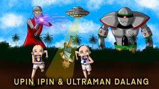 UPIN IPIN DAN ULTRAMAN MELAWAN UFO ALIEN [upl. by Cosma993]